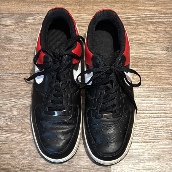 Nike Air Prestige III Low Top Men's Black/Red/White Sneakers Size 12 - Picture 7 of 9